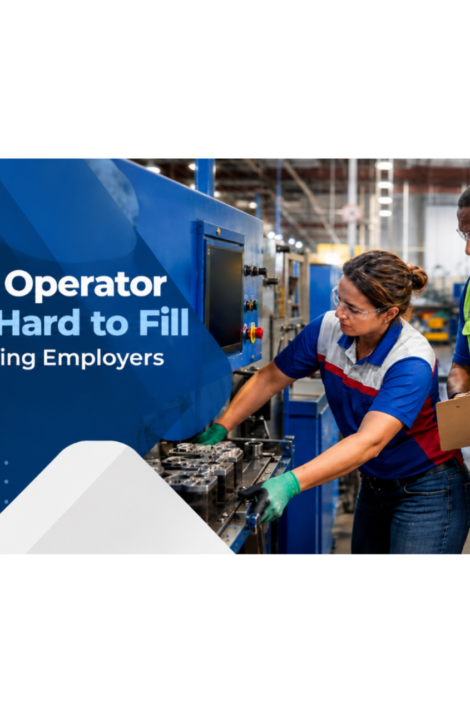 Why Manufacturing Plants Struggle to Fill Machine Operator Roles and How to Fix It